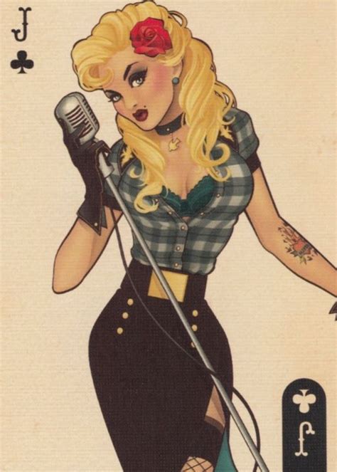 Playing Cards Bombshells Character Art Disney Characters Famous Women