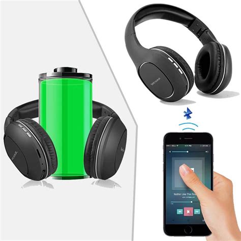 Wesdar Wireless And Bluetooth Headphones With Rechargeable 500 Mah