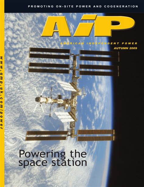 Powering The Space Station Global Media Publishing Ltd