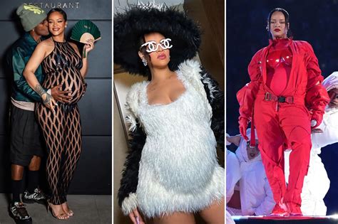 All Of Rihannas Best Maternity Outfits From Her Two Pregnancies