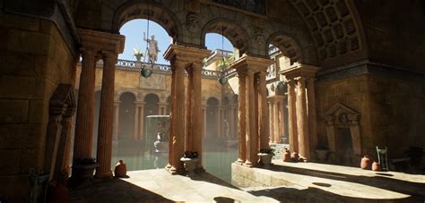 Artstation Roman Bath