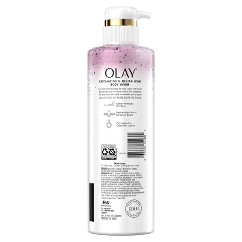 Olay Exfoliating And Revitalizing Body Wash With