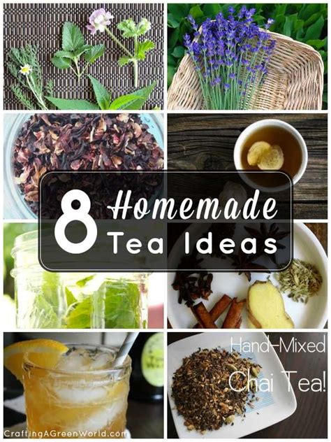 Homemade Tea Ideas For You Or For Ts