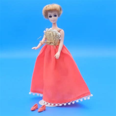 vintage topper dawn doll head to toe in bouffant bubble mod dress 1970s lovely 29 95 picclick