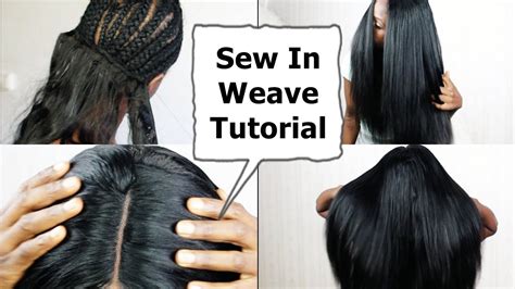 Watch Me Do Full Sew In Weave No Leave Out No Glue Tutorial Beginners