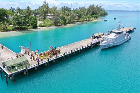 Png And Vanuatu Welcome New Patrol Boats As Us Coast Guard Patrols