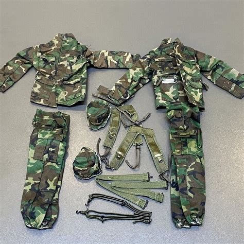 Bundle 16 Ultimate Soldier Ww2 Usa Uniform Jacket Backpack For 12 Gi