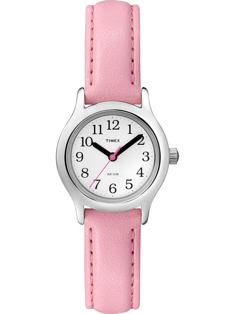 Timex Kids My First Timex Easy Reader Pink Watch Synthetic Leather