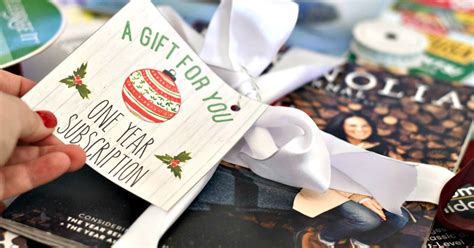 T A Magazine Subscription With Our Free Printable Cards