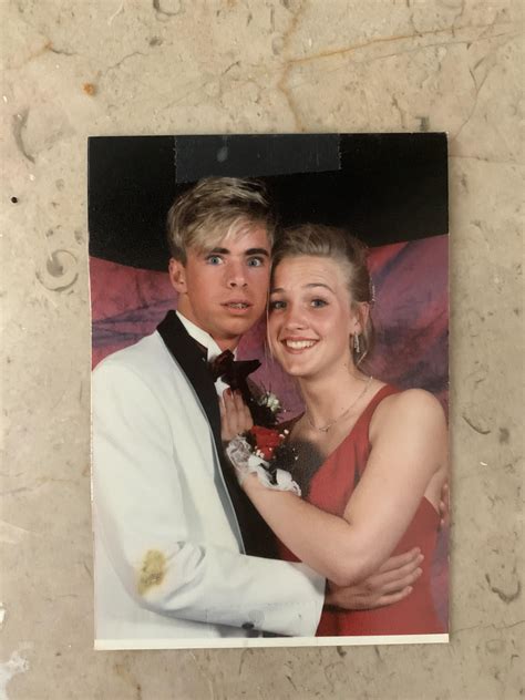 my uncle s prom picture from the 90 s is one of the funniest photos i ve seen r funny