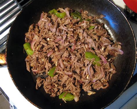 Cuban In The Midwest Vaca Frita Fried Cow Fried Shredded Beef