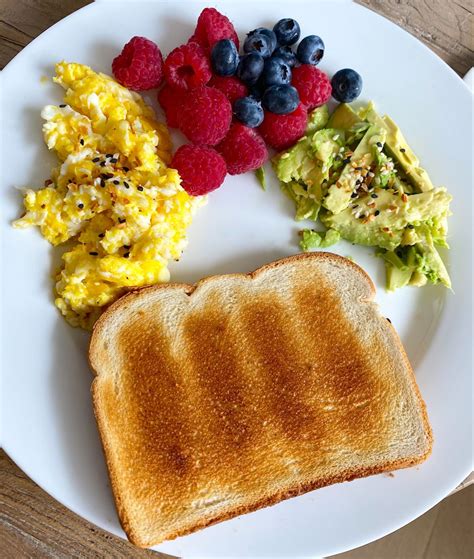 Healthy Balanced Breakfast In 2020 Balanced Breakfast Food Breakfast