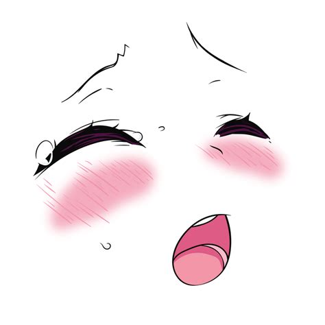 Download Ahegao Face Png Anime Eyes And Mouth Png Fre