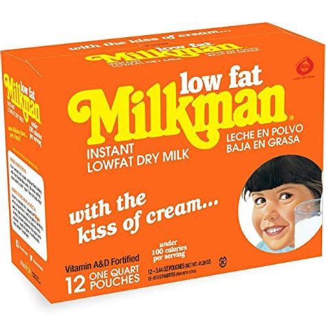Milkman Instant Low Fat Dry Powdered Milk 12 Quarts 4128 Oz Other