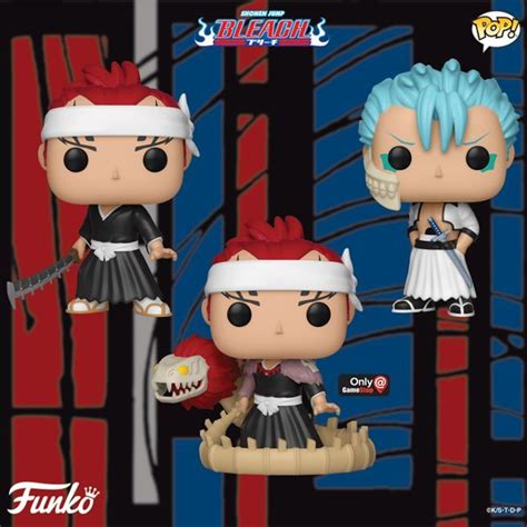 Funko Launches Bleach Pops For Grimmjow And Renji