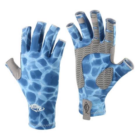 Uv Protection Fishing Fingerless Gloves Upf50 Sun Gloves Certified Upf