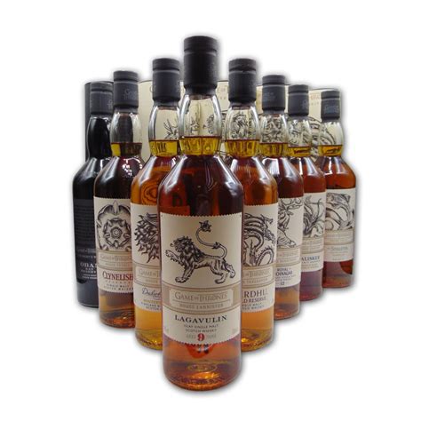 Maybe you would like to learn more about one of these? Lot 260 - Game of Thrones Scotch Whisky Set 8 X 70cl ...