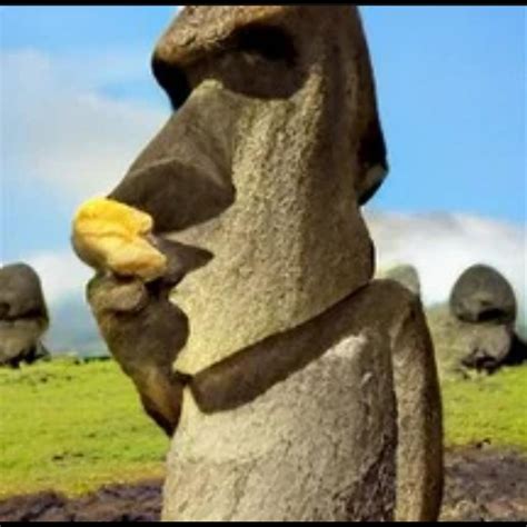 🍞🤮🤮 Moai Crushes It 🗿🗿 Memes
