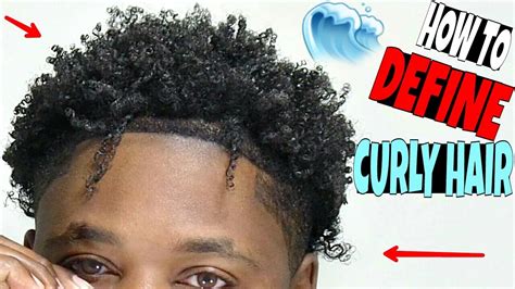 Black hair, whether natural or dyed, is often a difficult color to alter. How to Define your Curls 100% Works! -Tutorial for Mens ...