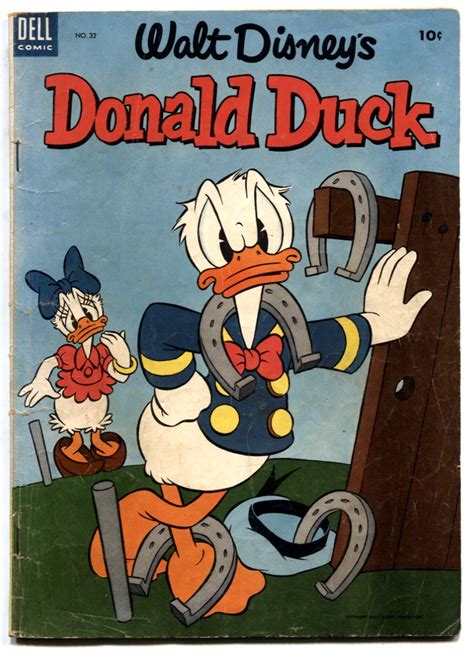 Walt Disney Donald Duck 32 1953 Dell Comics Vg Dell And Gold Key