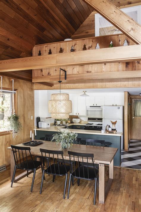 Cabin Kitchen Reveal Deuce Cities Henhouse A Frame Cabin A Frame