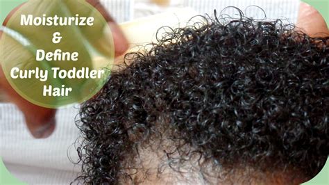 A great detangler for knots and kinks. How to Moisturize & Define Toddler's Curly Hair SIMPLE ...