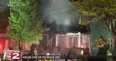 Utica Firefighters Battle Blaze On Seymour Avenue 7 Now Homeless