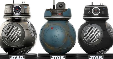 First Look At Bb 9e And Resistance Bb Droids In Star Wars 8 The New