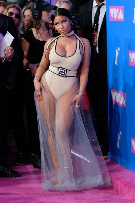 Nicki Minaj Outfit Vmas 2018 Popsugar Fashion Photo 19
