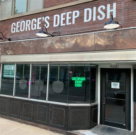 Georges Deep Dish Restaurant In Chicago