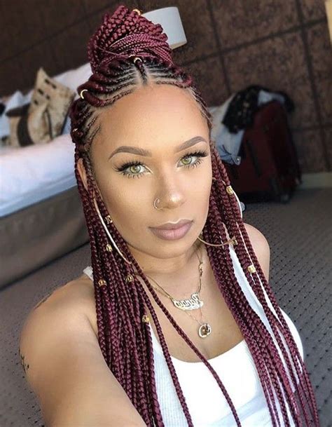 21 Braided Hairstyles You Need To Try Next African Braids Hairstyles