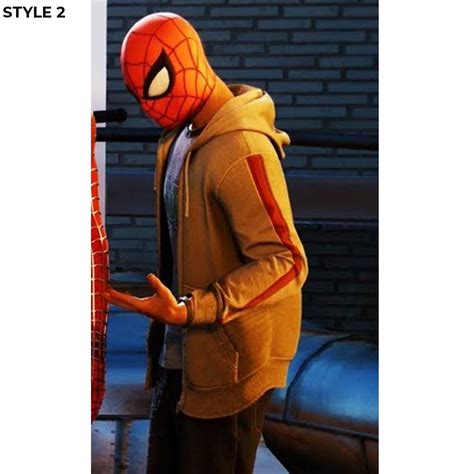 Miles Morales Hoodie Spider Man Into The Spider Verse Jacket