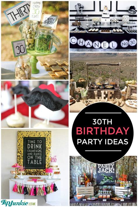 28 Amazing 30th Birthday Party Ideas Also 20th 40th