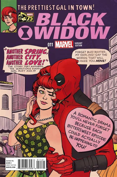 Black Widow 11 Deadpool Cover Fresh Comics