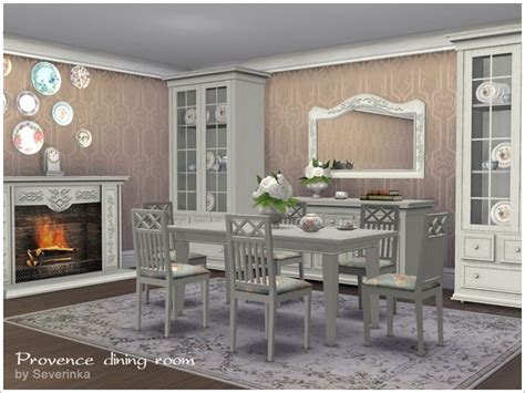 Severinkas Provence Dining Room Dining Room Sets Dinig Room Sims 4