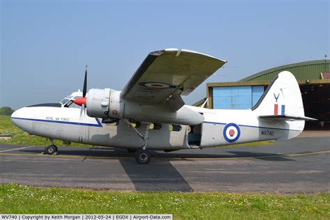 Aircraft Wv740 1955 Hunting Percival P 66 Pembroke C1 Cn Pac66027