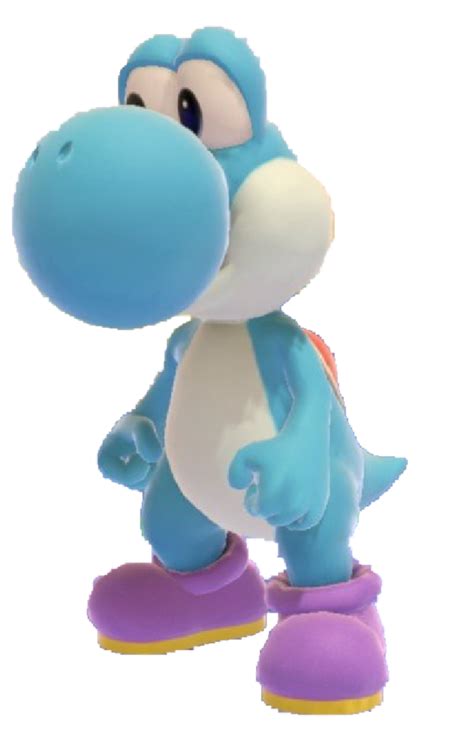 Cyan Yoshi Hello Yoshi Wiki Fandom Powered By Wikia