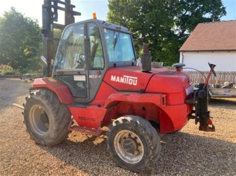 Manitou M26 4 Rough Terrain Forklift 2010 Telehandler Pick Up Hitch