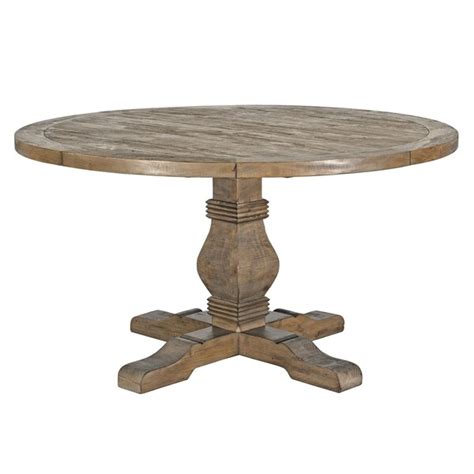 Shop Kasey Reclaimed Pine Round Dining Table By Kosas Home Desert