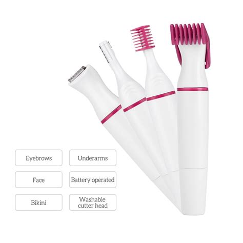The best razors, hair removal creams, waxes, and more for super smooth skin. 4 In 1 Professional Electric Eyebrow Trimmer Shaver Razor ...