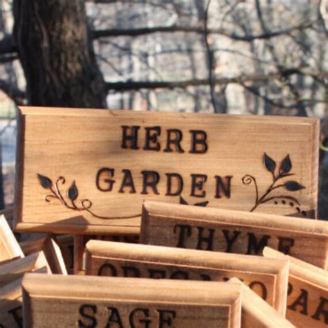 Herb Garden Signs