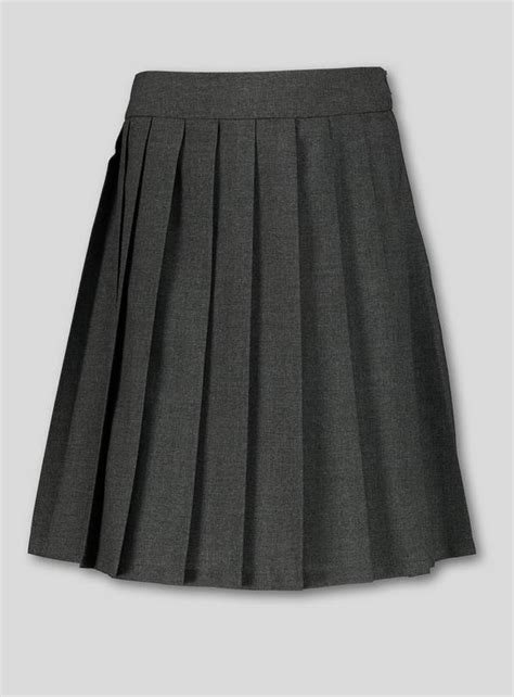 Buy Grey Permanent Pleat Skirt 15 Years School Skirts Argos