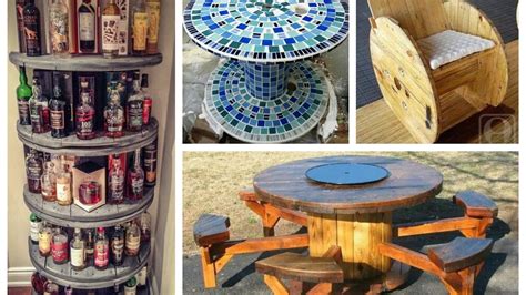 Repurposed Wooden Cable Spool Diy Inspired Wooden Spools