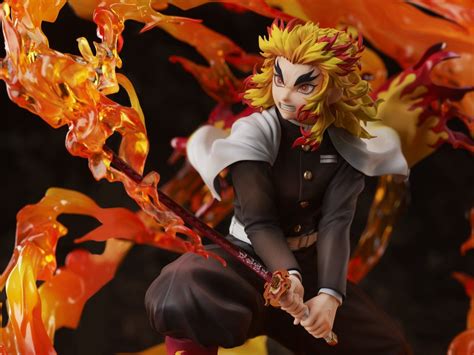 Demon Slayer Kyojuro Rengoku Figure Flame Breathing Esoteric Art