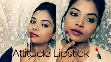 Attitude Lipstick Review And Swatches Honest Review Keerthi