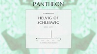 Helvig of Schleswig Biography - Queen consort of Denmark | Pantheon