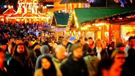 Birminghams German Market Sees Record Number Of Visitors Bbc News