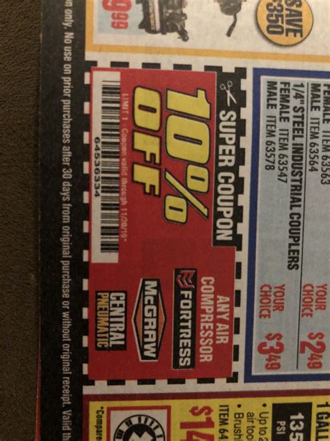 Harbor Freight Tools Coupon Database - Free coupons, percent off