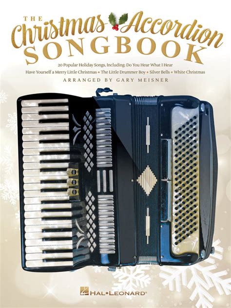 Hal Leonard The Christmas Accordion Songbook Meisner Book Long