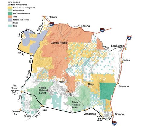 New Mexico Big Game Unit Map E8d